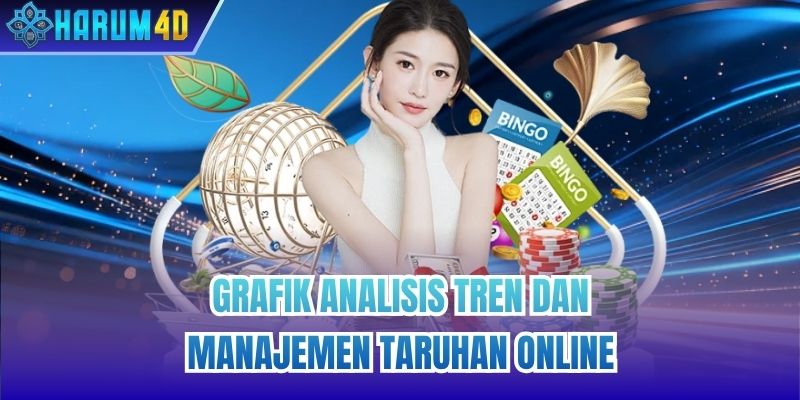 Grafik analisis tren dan manajemen taruhan online